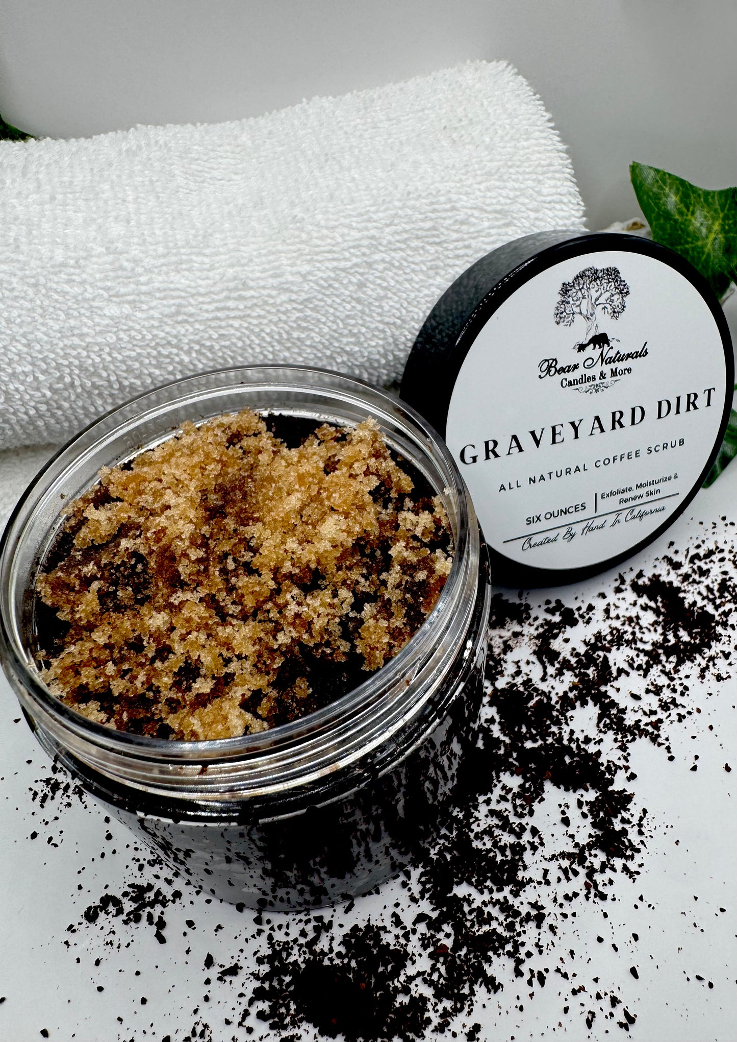 Graveyard Dirt Natural Coffee Scrub