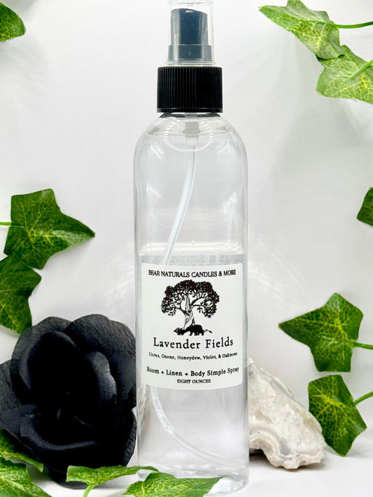 Lavender Fields Room, Linen & Body Simple Spray