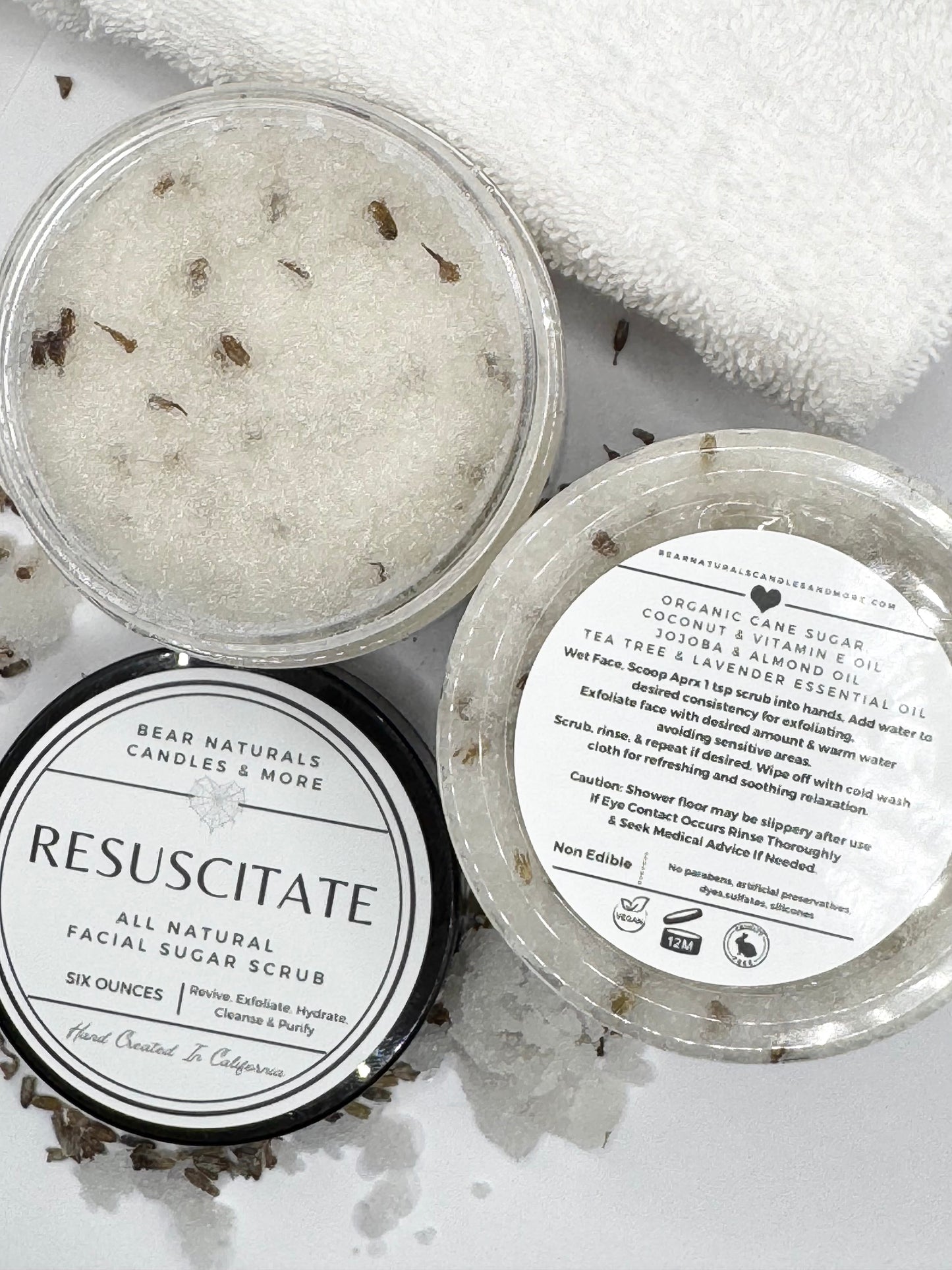 Resuscitate Natural Sugar Scrub