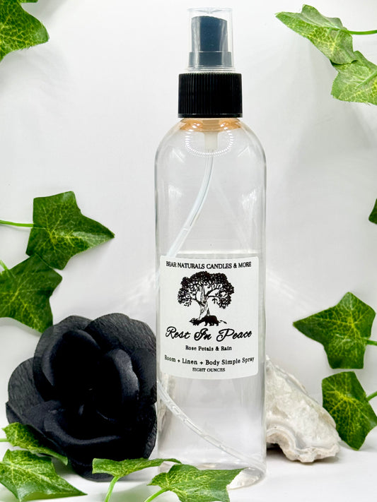 Rest In Peace Room, Linen & Body Simple Spray