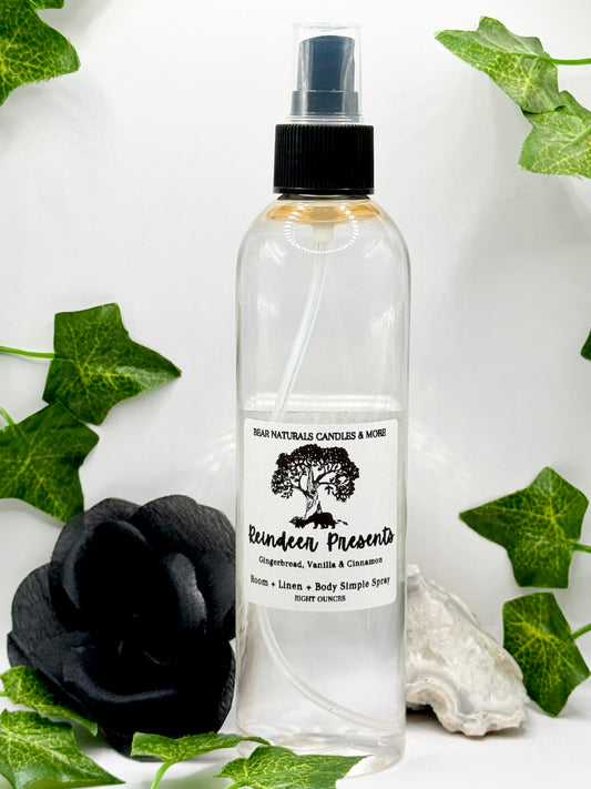 Reindeer Presents Room, Linen & Body Simple Spray