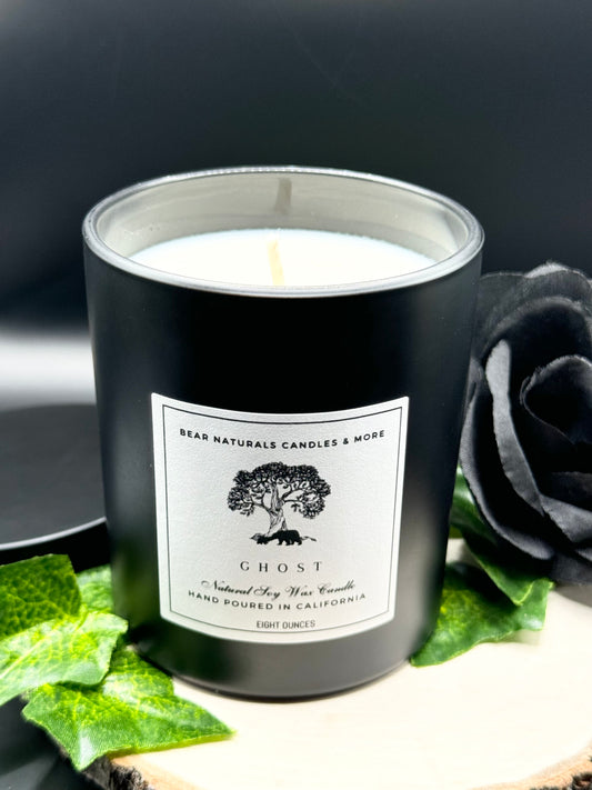 Ghost (Unscented) Natural Soy Candle