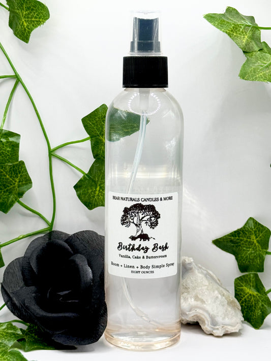 Birthday Bash Room, Linen & Body Simple Spray