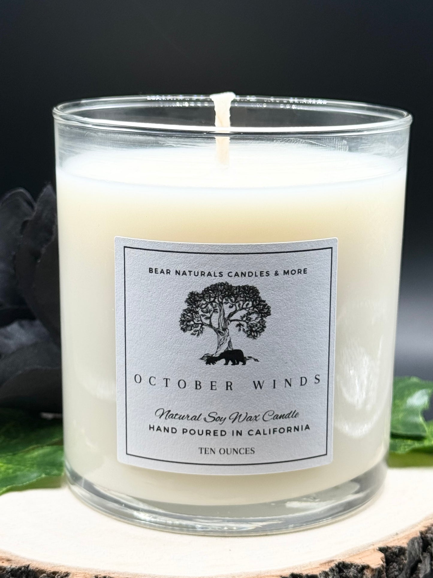 October Winds Natural Soy Scented Candle