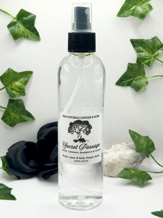 Secret Passage Room, Linen & Body Simple Spray