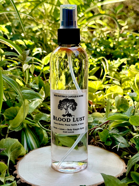 Blood Lust Room, Linen & Body Simple Spray