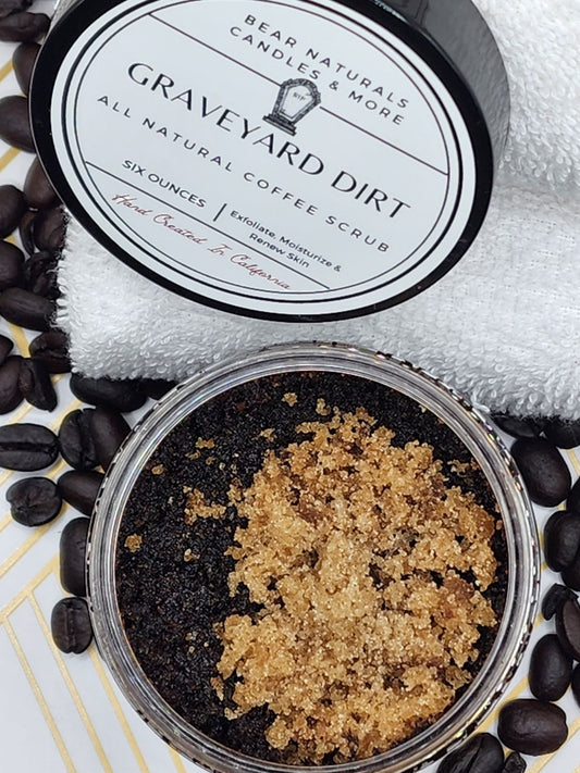 Graveyard Dirt Natural Coffee Scrub