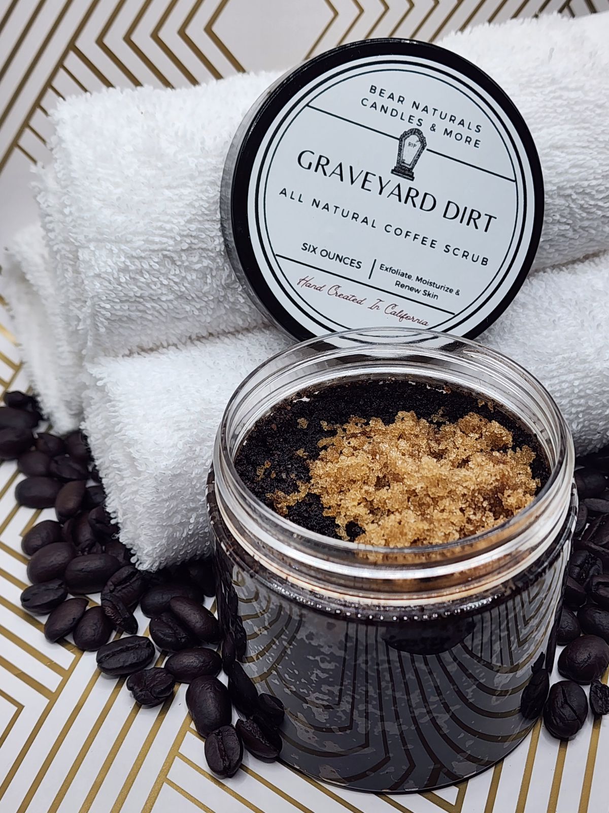 Graveyard Dirt Natural Coffee Scrub