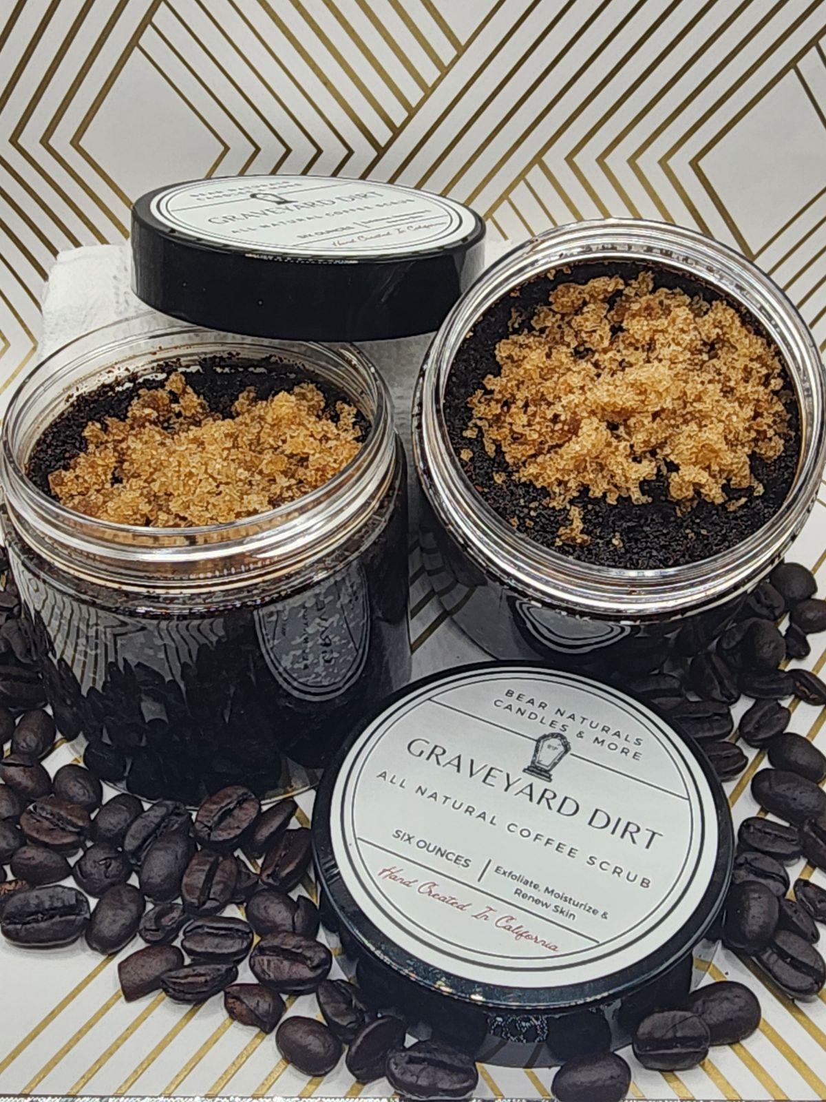 Graveyard Dirt Natural Coffee Scrub